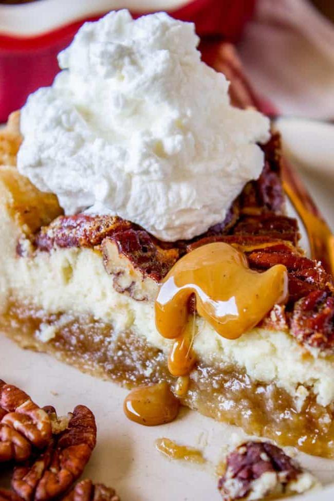Τούρτα Pecan Cheesecake (Μπορεί να Ετοιμαστεί από Πριν!) από το The Food Charlatan