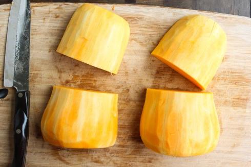 Πώς να κόψετε την κολοκύθα Butternut - Εικόνα 7