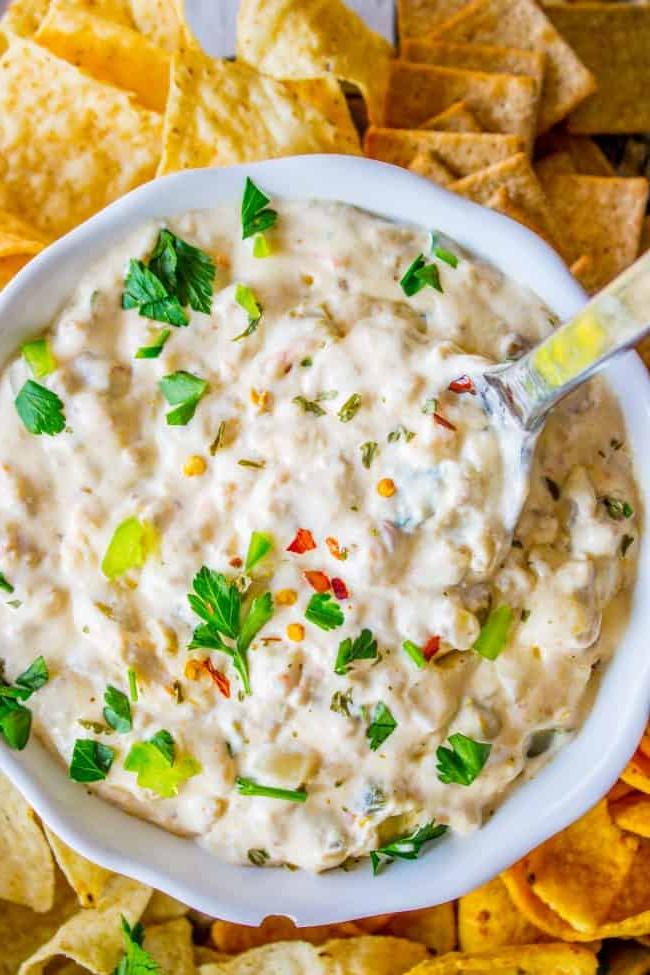 ντιπ λουκάνικου crockpot