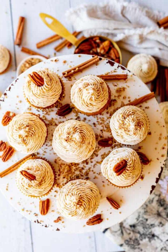 εύκολα κολοκυθο-cupcakes