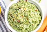 Zero Waste Carrot Top Pesto