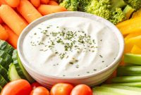 Creamy Cottage Cheese Ranch Dip