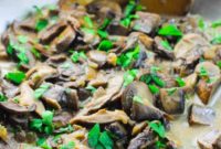 Creamy Mushroom Sauce with Wild and Cultivated Mushrooms