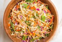 Creamy Cold Sesame Tahini Noodles