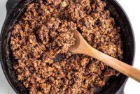 Savory Mushroom Lentil Vegan Crumble