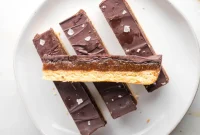 Guilt-Free Homemade Twix Bars