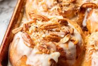 Carrot Cake Cinnamon Rolls