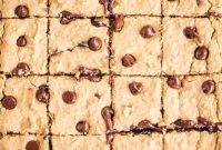 Hidden White Bean Blondies