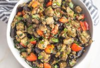 Pan-Fried Eggplant Salad