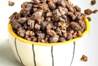 Zesty Crispy Black Bean Snack
