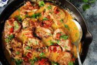 Tuscan Pork Medallions with Creamy Sun-Dried Tomato Sauce