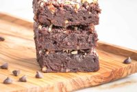 Fudgy Flourless Vegan Sweet Potato Brownies