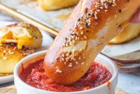 Cheesy Pretzel Rods