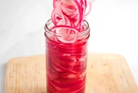 Effortless No-Cook Pickled Red Onions