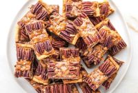 Vegan Pecan Pie Bars Naturally Sweetened