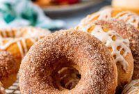 Cider Spiced Baked Doughnuts