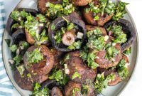 Roasted Portobello Steaks with Chimichurri