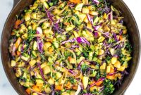 Effortless Vegan Potato and Veggie Skillet