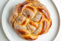 Golden Sweet Round Challah
