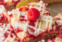 Velvet Raspberry Cream Cheese Bars