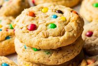 M&M Oatmeal Pudding Delights