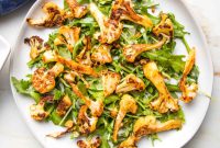 Flavorful Roasted Cauliflower Salad