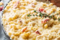Decadent Lobster Mac and Cheese Bake