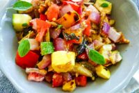 Grilled Mediterranean Vegetable Salad