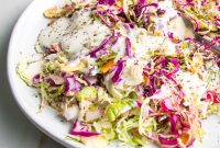 Shaved Brussels Sprout Slaw