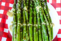 Asparagus Spears with Tangy Dijon Dressing