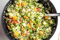 Parsnip Perfection Gluten-Free Tabbouleh