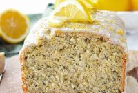 Sunshine Lemon Poppy Seed Zucchini Bread