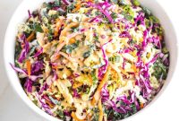 Refreshing Summer Slaw with Ginger Miso