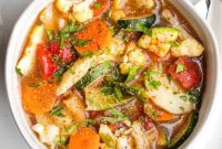 Cozy Chunky Roasted Veggie Soup