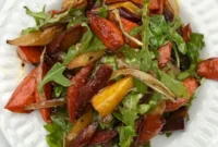 Golden Roasted Carrot and Fennel Salad