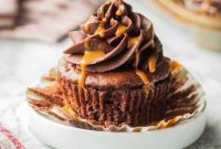 Decadent Chocolate Caramel Cupcakes