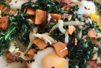 Sheet Pan Breakfast Hash with Baked Eggs