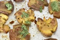 The Crispy Pesto Potato Smash