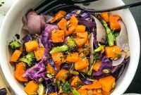 Golden Roasted Butternut Squash and Root Vegetables