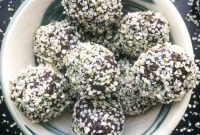Decadent Raw Sea Salt Brownie Truffles