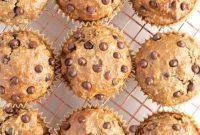 Decadent Gluten Free Banana Chocolate Chip Muffins