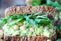 Zesty Feta and Avocado Chickpea Smash
