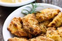 Oven-Baked Crispy Chicken Tenders with Zesty Honey Mustard Dip