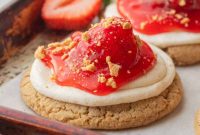 Strawberry Cheesecake Cookie Delights
