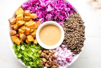 Mediterranean Vegan Lentil Salad