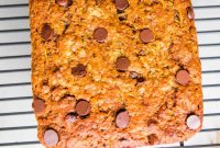 Moist Plant-Based Zucchini Applesauce Bread