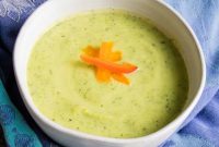 Easy Creamy Zucchini Soup
