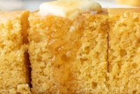 Perfect Sourdough Discard Cornbread