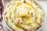 Rustic Red Mashed Potatoes