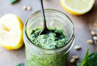 Zesty Lemon Basil Pesto
